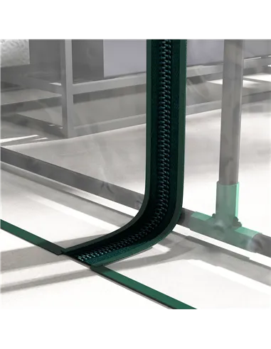 Outsunny 214cm x 118cm Walk-In Lean To Greenhouse, with Accessories