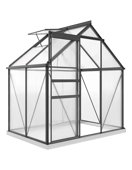 Outsunny 192.5 x 131cm Walk-In Polycarbonate Greenhouse