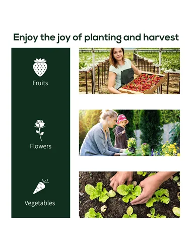 Outsunny Set of 2 Tunnel Greenhouse, Green Grow House with Roll-up Door, Steel Frame, Plastic Cover for Garden, Outdoor, 200 x 1