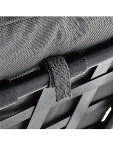 Outsunny Outdoor 3-person Metal Porch Swing Chair Bench, Grey