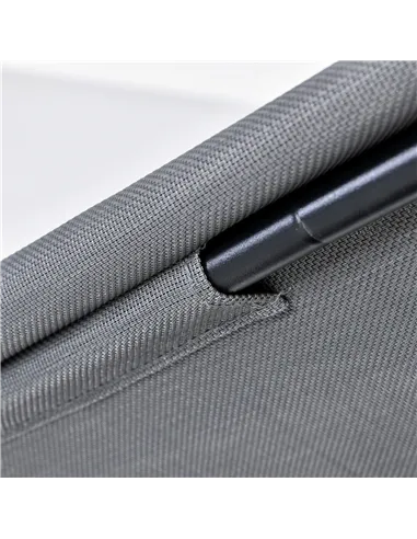 Outsunny Outdoor 3-person Metal Porch Swing Chair Bench, Grey