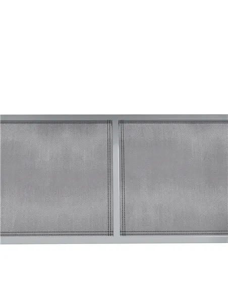 Outsunny Metal Garden Swing Chair, 3-Seater Swing Seat, Patio Hammock Bench Canopy Lounger, Light Grey