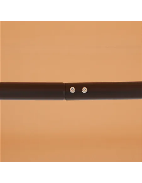 Outsunny 3 Seater Swing Chair, Garden Swing Bench with Canopy, Breathable Mesh Seat and Heavy Duty Steel Frame for Patio, Yard, 