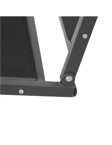 Outsunny Three-Seater Garden Swing Chair, with Canopy - Black