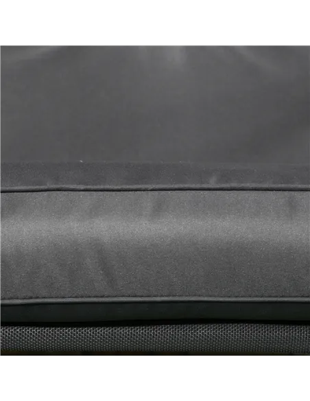 Outsunny Two-Seater Garden Swing Bench, with Adjustable Canopy - Dark Grey