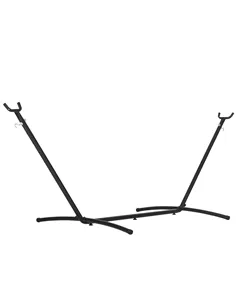 Outsunny 2.86m Universal Hammock Stand Metal Frame Garden Camping Picnic Outdoor Patio Replacement – Stand Only