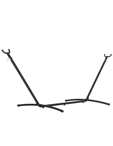 Outsunny 2.86m Universal Hammock Stand Metal Frame Garden Camping Picnic Outdoor Patio Replacement – Stand Only