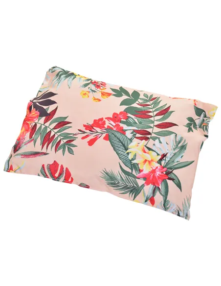 Outsunny Garden Outdoor Hanging Hammock Chair Thick Rope Frame Wooden Arms Safe Wide Seat Garden Outdoor Spot Stylish Multicolou