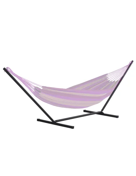 Outsunny 3.6m Extra-long Universal Hammock Stand Metal Frame Garden Camping Picnic Outdoor Patio Replacement – Stand Only