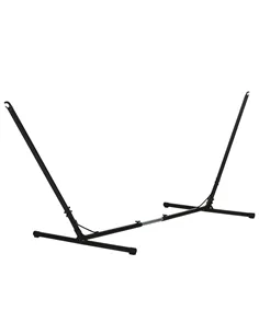 Outsunny 3.1–3.8m Adjustable Universal Hammock Stand Metal Frame Garden Camping Picnic Outdoor Patio Replacement – Stand Only