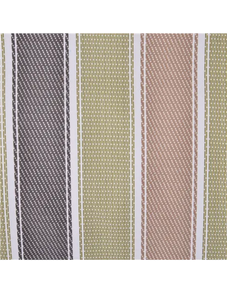 Outsunny Garden Outdoor Hanging Hammock Chair Thick Rope Frame Wooden Arms Safe Wide Seat Garden Outdoor Spot Stylish Multicolou