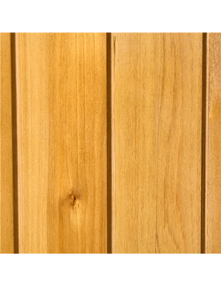 Outsunny 139 x 75 Fir Wood Garden Shed, with Asphalt Roof - Natural