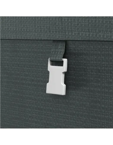 Outsunny 179 x 120cm Temporary Garden Shed, with Accessories - Dark Grey