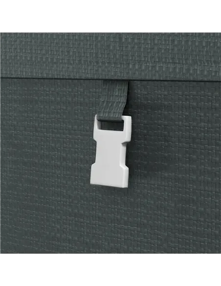 Outsunny 179 x 120cm Temporary Garden Shed, with Accessories - Dark Grey