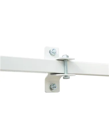 Outsunny Manual Retractable Awning, 3x2.5 m-Ivory White