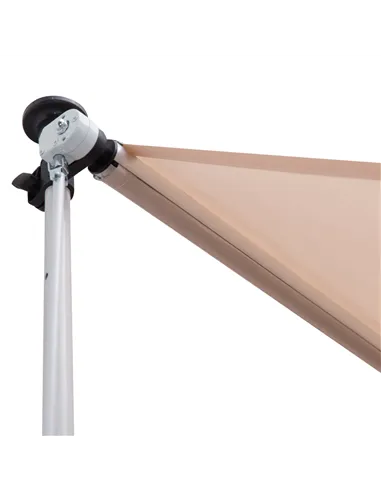 Outsunny 3x1.5m  Adjustable Outdoor Aluminium Frame Awning Beige