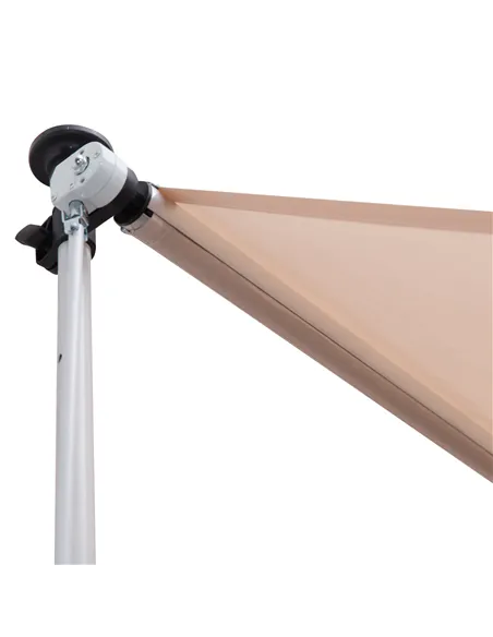 Outsunny 3x1.5m  Adjustable Outdoor Aluminium Frame Awning Beige