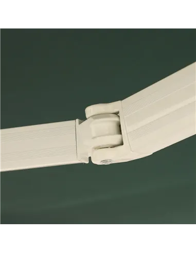 Outsunny Manual Retractable Awning, 3.5x2.5 m-Green