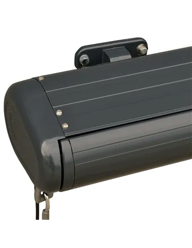 Outsunny 3 x 2.5m Electric Awning with Remote Controller, Aluminium Frame DIY Retractable Awning, UV50+ Sun Shade Canopy for Gar