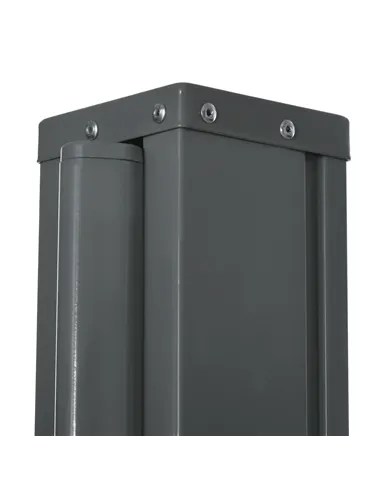 Outsunny Retractable Sun Side Awning Screen Fence Patio Garden Wall Balcony Screening Panel Outdoor Blind Privacy Divider (3x1.6