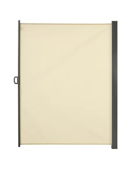 Outsunny Retractable Sun Side Awning Screen Fence Patio Garden Wall Balcony Screening Panel Outdoor Blind Privacy Divider (3x2M,