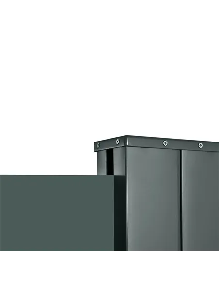 Outsunny 3x2m Retractable Sun Side Awning Screen Fence Patio Garden Wall Balcony Screening Panel Outdoor Blind Privacy Divider, 