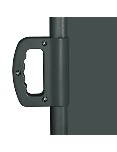 Outsunny 3x2m Retractable Sun Side Awning Screen Fence Patio Garden Wall Balcony Screening Panel Outdoor Blind Privacy Divider, 