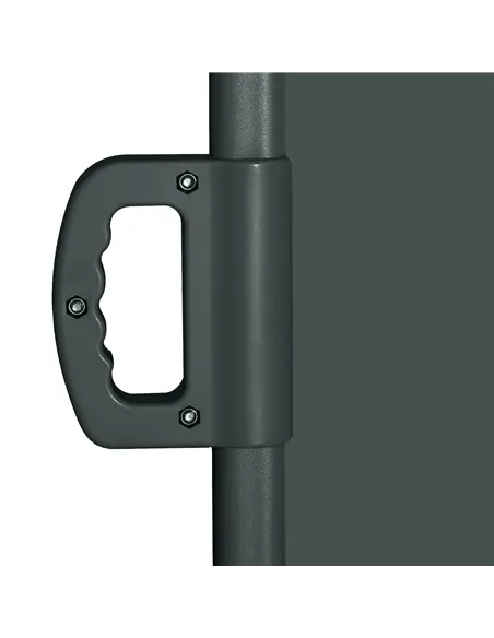 Outsunny 3x2m Retractable Sun Side Awning Screen Fence Patio Garden Wall Balcony Screening Panel Outdoor Blind Privacy Divider, 