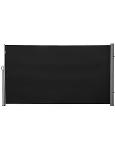 Outsunny Retractable Sun Side Awning Screen Fence Patio Garden Wall Balcony Screening Panel Outdoor Blind Privacy Divider (3x1.8