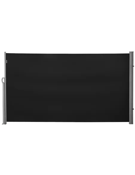 Outsunny Retractable Sun Side Awning Screen Fence Patio Garden Wall Balcony Screening Panel Outdoor Blind Privacy Divider (3x1.8