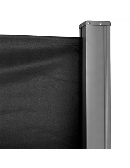 Outsunny Retractable Sun Side Awning Screen Fence Patio Garden Wall Balcony Screening Panel Outdoor Blind Privacy Divider (3x1.8