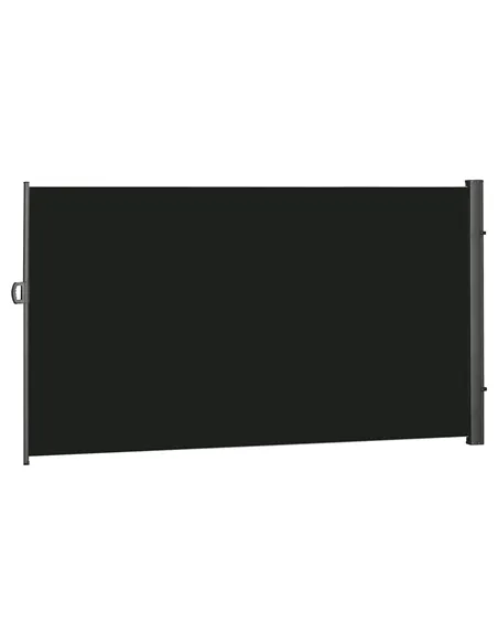 Outsunny Retractable Sun Side Awning Screen Fence Patio Garden Wall Balcony Screening Panel Outdoor Blind Privacy Divider (3x2M,