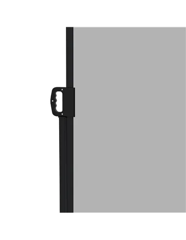 Outsunny Retractable Side Awning, Outdoor Privacy Screen for Garden, Hot Tub, Balcony, Terrace, Pool, 400 x 180cm, Light Grey