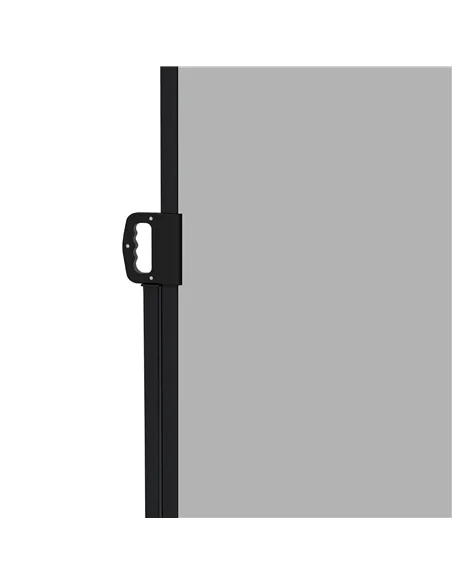 Outsunny Retractable Side Awning, Outdoor Privacy Screen for Garden, Hot Tub, Balcony, Terrace, Pool, 400 x 180cm, Light Grey