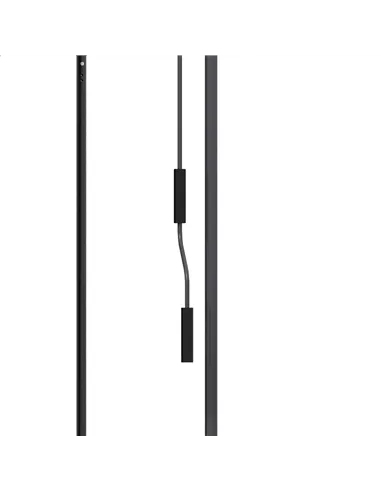 Outsunny 2 x 1.2m Manual Retractable Awning - Grey