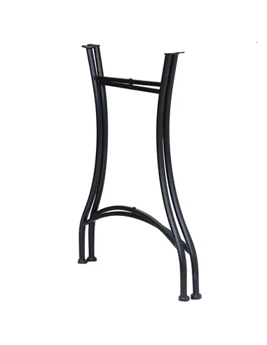 Outsunny Outdoor Mosaic Round Garden Table, Patio Bistro Coffee Side Table with 60cm Ceramic Top for Garden, Blue and White