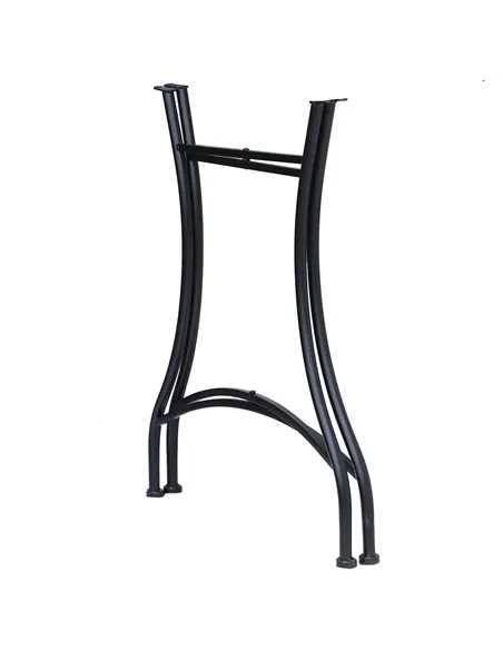 Outsunny Outdoor Mosaic Round Garden Table, Patio Bistro Coffee Side Table with 60cm Ceramic Top for Garden, Blue and White