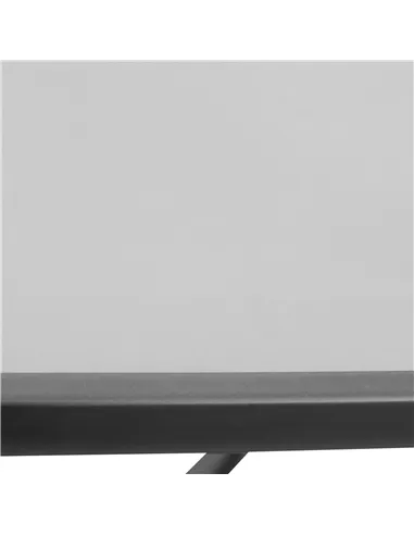 Outsunny Square Garden Table, Outdoor Coffee Table with Tempered Glass Top, Bar Bistro Dining Table, Metal Frame for Patio, Balc