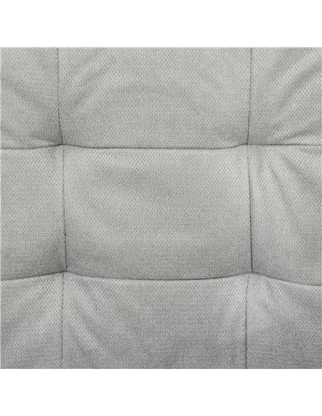 HOMCOM Modern 2 Seater Sofa with Hidden Storage, 117cm Tufted Cotton Couch with Wood Legs, Compact Loveseat for Living Room, Kit