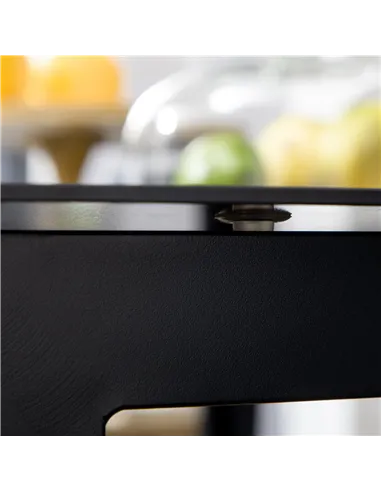 Outsunny Outdoor Dining Table for 6, Aluminium Rectangular Garden Table with Tempered Glass Tabletop for Yard, Patio, Black