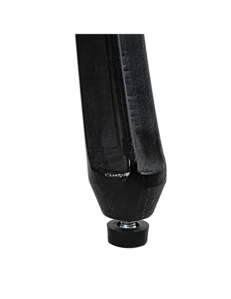 Outsunny Φ90cm Four-Seated Round Aluminium Garden Table, with Parasol Hole