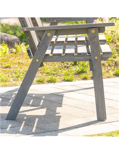 Outsunny 2-Seater Garden Bench Antique Loveseat for Yard, Lawn, Porch, Patio, Steel, Grey