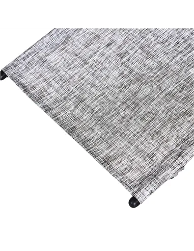 Outsunny Steel Frame Zero Gravity Rocking Lounge Chair w/ Pillow Grey