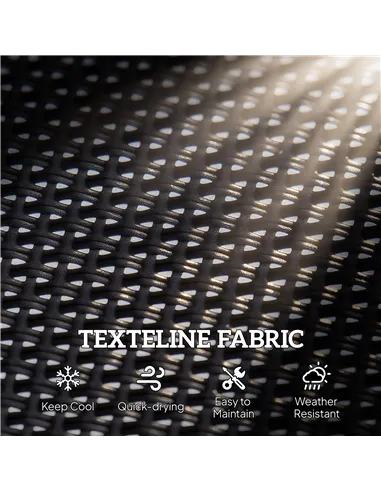 Outsunny 2-Person Outdoor Glider Bench Patio Double Swing Gliding Chair Loveseat w/Power Coated Steel Frame for Garden Patio Por