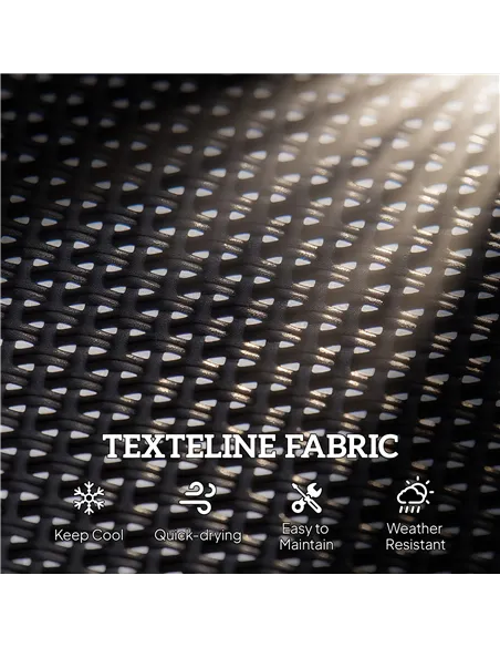 Outsunny 2-Person Outdoor Glider Bench Patio Double Swing Gliding Chair Loveseat w/Power Coated Steel Frame for Garden Patio Por