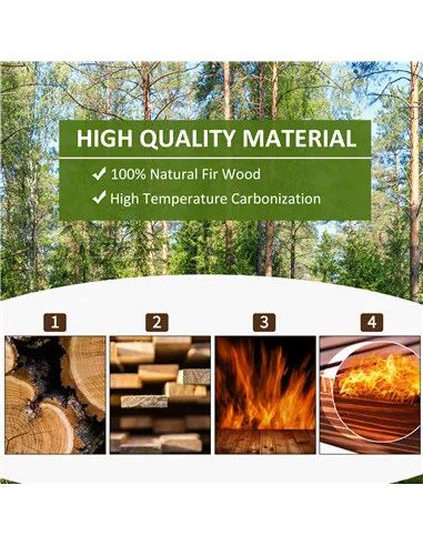 Outsunny Garden Rustic Wooden Bench Wheel-Shaped Legs Slatted Seat Stable Reinforced Structure Outdoor Patio Garden 2-Person Ben