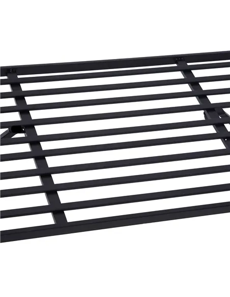 Outsunny Garden Metal Arch Bench Outdoor Patio Rose Trellis Arbour Pergola for Climbing Plant Antique Style 2-Seater Chair, Blac