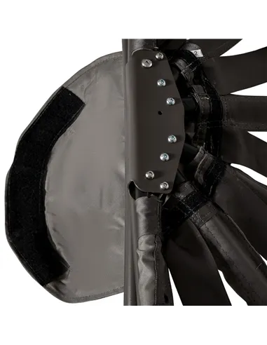 Outsunny Egg Chair with Cushion & Side Pocket - Brown