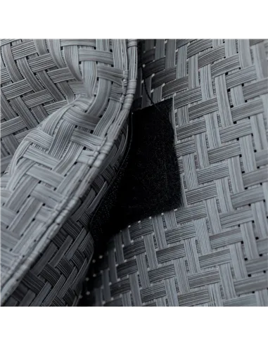 Outsunny Zero Gravity Rocking Lounge Chair Rattan Effect Patio Rocking Chair w/ Removable Pillow Recliner Seat Breathable Textel