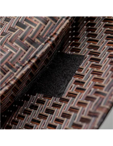 Outsunny Zero Gravity Rocking Lounge Chair Rattan Effect Patio Rocking Chair w/ Removable Pillow Recliner Seat Breathable Textel